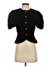 Albert Nipon Black Short Sleeve Blouse Size 4 - photo 1