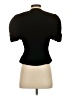 Albert Nipon Black Short Sleeve Blouse Size 4 - photo 2