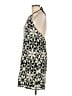 Ramy Brook 100% Polyester Graphic Black Casual Dress Size M - photo 5