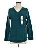 St. John's Bay 100% Polyester Teal Pullover Sweater Size M - photo 1