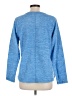 St. John's Bay 100% Polyester Blue Sweatshirt Size M - photo 2