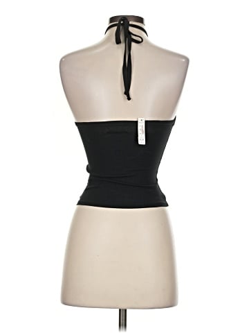 Madewell Supima&reg; Rib Halter Tank Top (view 2)