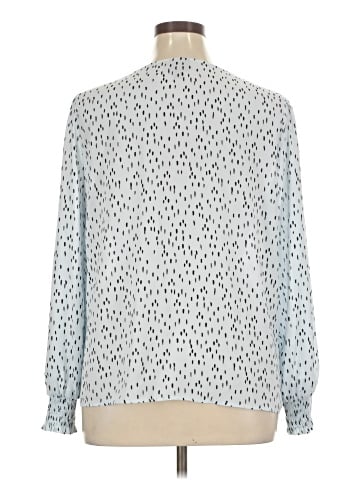Worthington Long Sleeve Blouse (view 2)