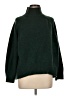 H&M Solid Green Turtleneck Sweater Size M - photo 1