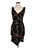 Haute Monde Graphic Black Cocktail Dress Size M - photo 1