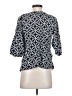 Escapada 100% Rayon Black 3/4 Sleeve Blouse Size XS - photo 2