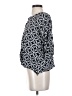 Escapada 100% Rayon Black 3/4 Sleeve Blouse Size XS - photo 5