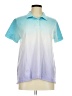 Lands' End Blue Short Sleeve Polo Size M (petite) - photo 1
