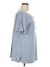 Perceptions Woman Blue Short Sleeve Top Size 1X - photo 4