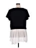 Boutique + Black Short Sleeve Top Size 1X Plus - photo 2
