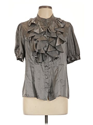 Saks Fifth Avenue Short Sleeve Blouse (view 1)