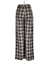 pretty garbage Plaid Brown Casual Pants Size L - photo 2