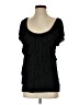 AB Studio Black Short Sleeve Top Size S - photo 1