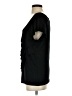 AB Studio Black Short Sleeve Top Size S - photo 5