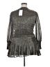 IRO Metallic Silver Cocktail Dress Size 32 - photo 2