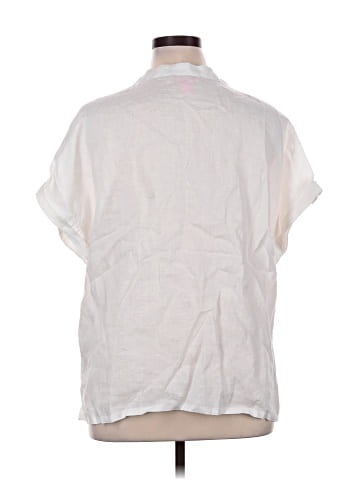 Isaac Mizrahi New York Short Sleeve Blouse (view 2)