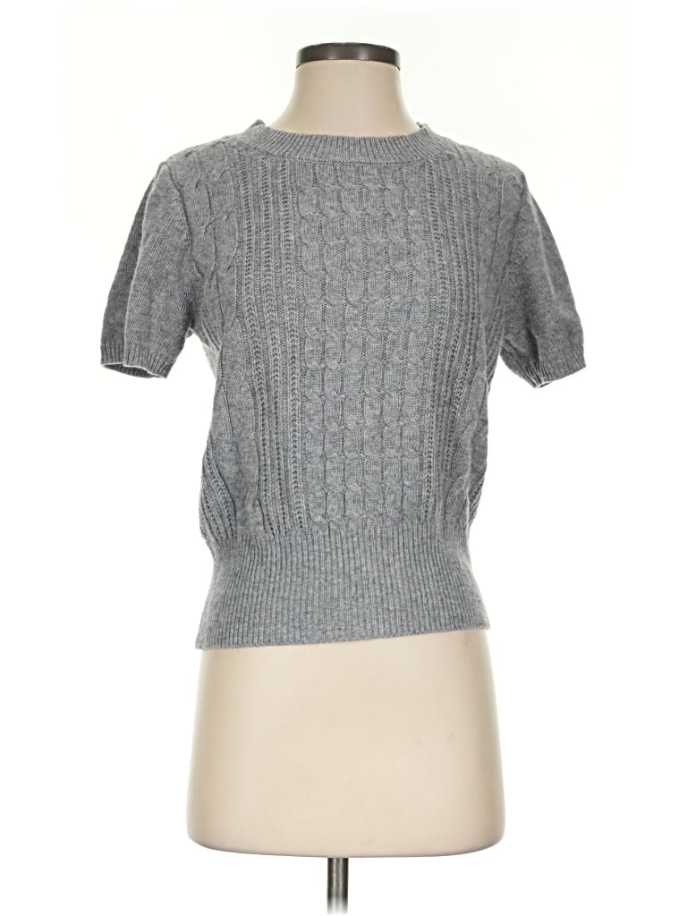 Pre-owned Lucy Paris Pullover Sweater In Gray