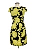 En Focus Studio Print Yellow Casual Dress Size 6 - photo 2