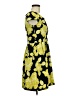 En Focus Studio Print Yellow Casual Dress Size 6 - photo 4