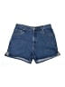 Bill Blass 100% Cotton Blue Denim Shorts Size 14 - photo 1