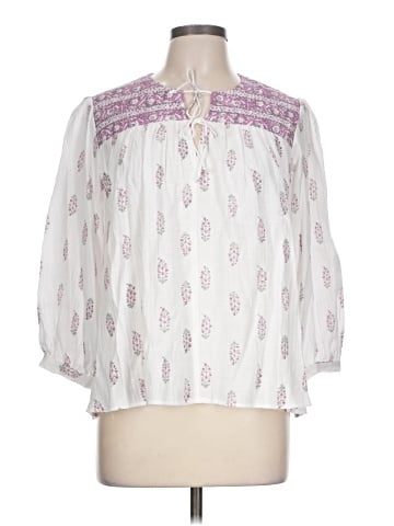 wonderly 3/4 Sleeve Blouse (view 1)