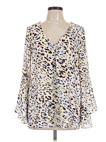 Amanda Uprichard Long Sleeve Blouse (view 1)