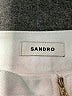 Sandro 100% Cotton Chevron-herringbone Blue Casual Pants Size M (estimated) - photo 7