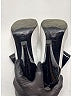 Chanel 100% Leather White Vintage Ankle Boots Size EU 38 - photo 9