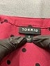 Torrid Polka Dots Burgundy 3/4 Sleeve Blouse Size Lg Plus (0) - photo 7