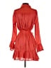 Fate 100% Polyester Orange Cocktail Dress Size S - photo 2