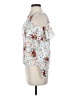 Parker 100% Polyester Floral White Sleeveless Blouse Size XS - photo 5