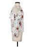 Parker 100% Polyester Floral White Sleeveless Blouse Size XS - photo 4