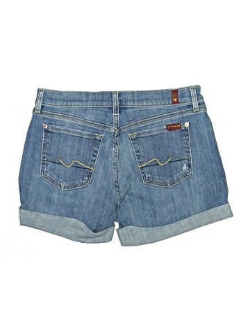7 For All Mankind Denim Shorts (view 2)