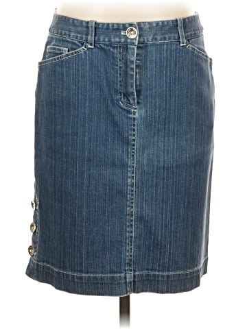 Céline Denim Skirt (view 1)