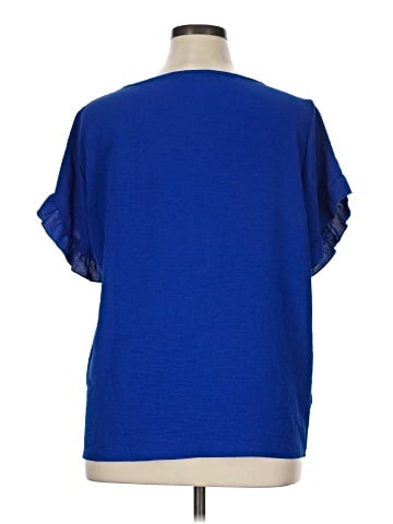 Fashion Short Sleeve Blouse (view 2)