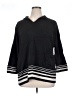 Neiman Marcus 100% Cotton Black 3/4 Sleeve Top Size XL - photo 1