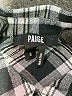 Paige 100% Cotton Plaid Gray Long Sleeve Button-Down Shirt Size S - photo 7