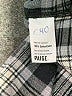 Paige 100% Cotton Plaid Gray Long Sleeve Button-Down Shirt Size S - photo 8