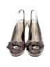 Madeline 100% Leather Brown Heels Size 8 1/2 - photo 2