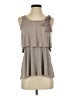 Studio Y Gray Sleeveless Blouse Size S - photo 1