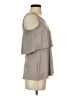 Studio Y Gray Sleeveless Blouse Size S - photo 4