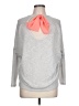 Moa Moa Gray Long Sleeve Top Size L - photo 1