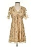 Francesca's Tan Cocktail Dress Size XS - photo 1