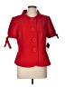 Liz Claiborne 100% Polyester Red Jacket Size 12 - photo 1