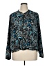 Sejour 100% Polyester Teal Kimono Size 16 - photo 1