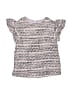 Janie and Jack Silver Short Sleeve Top Size 6-12 mo - photo 1