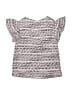 Janie and Jack Silver Short Sleeve Top Size 6-12 mo - photo 2
