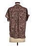 Maurices 100% Polyester Brown Short Sleeve Blouse Size S - photo 2