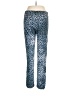 Monrow Animal Print Blue Casual Pants Size L - photo 2