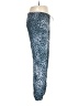 Monrow Animal Print Blue Casual Pants Size L - photo 4